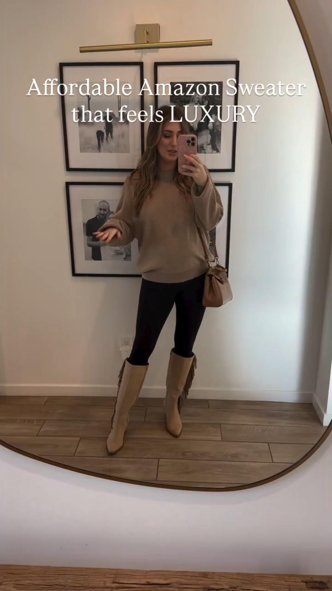 Gimme all the Amazon sweaters!! This one is adorable, versatile, and so comfy. Comment SHOP & follow me to get the links.