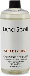Cashmere, Wool & Delicates Shampoo Detergent 475ml - Cedar & Citrus | Amazon (US)