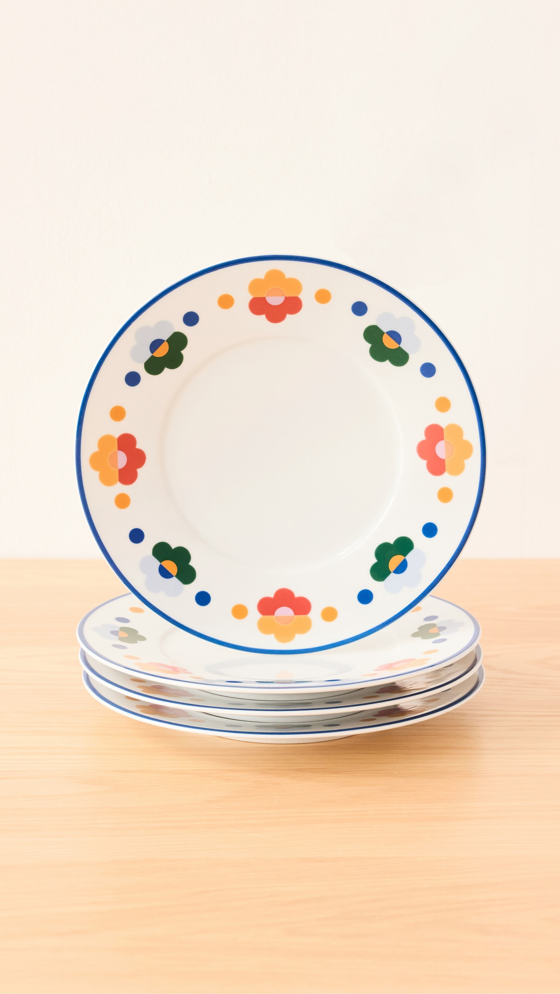 Misette Salad Plates Set of 4 Floral One Size | Shopbop