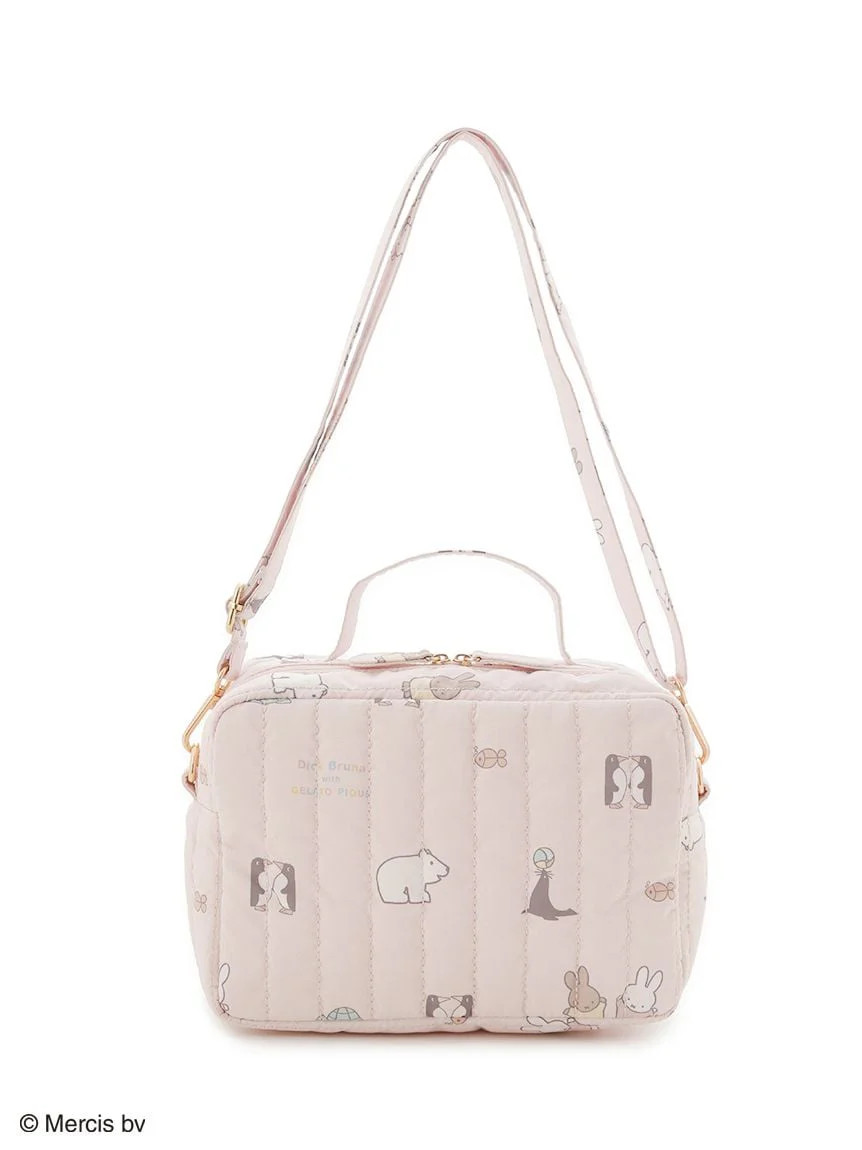 【Dick Bruna】[KIDS] Quilted All-Over Print Shoulder Bag | Gelato Pique