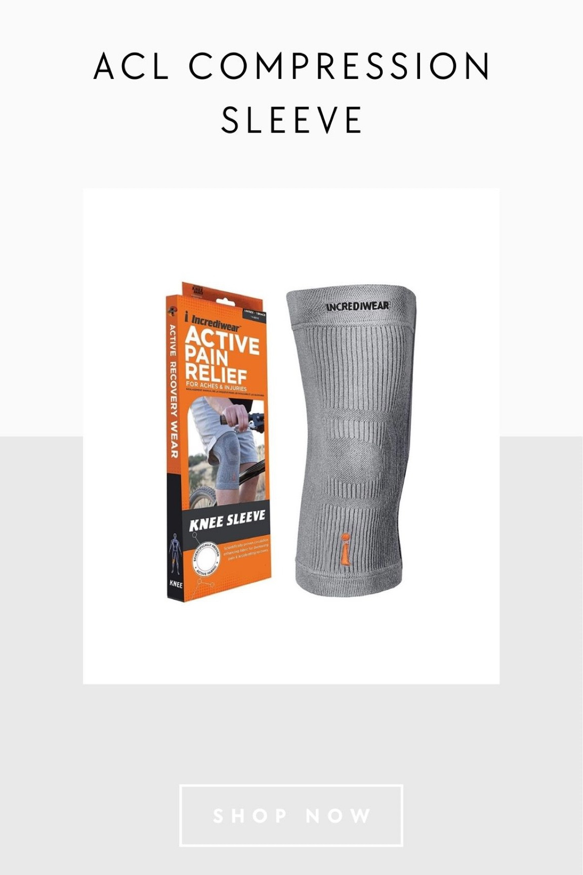 Best Knee Compression Sleeve! Great for swelling and comfort under knee brace.

#LTKFitness #LTKU #LTKFind