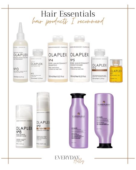 Hair products I also highly recommend!! I really love the Olaplex line especially if you have more coarse hair that needs a little extra moisture! 
Get all links & details at : www.everydayholly.com

Olaplex  olaplex hair care line  shampoo  conditioner  hair favorites  healthy hair  hair treatments  

#LTKbeauty