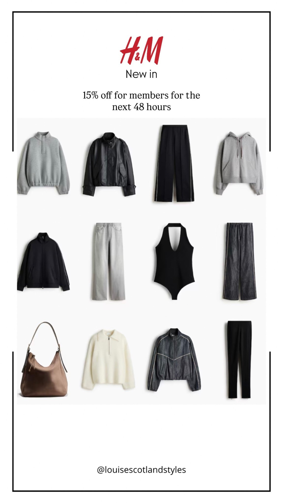 H&M new in 🫶🏼

15% off for members for the next 48 hours 😍

#LTKsale #LTKjeans #LTKuk