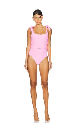 Sydney Belted One Piece in Prism Pink | Revolve Clothing (Global)