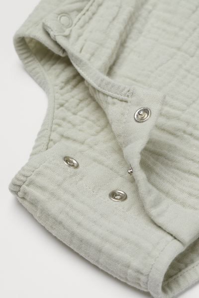 Wrapover Cotton Bodysuit | H&M (US + CA)