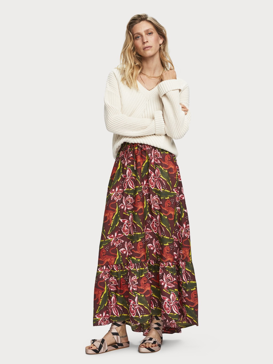 Printed Maxi Skirt
    
        | Women | Scotch & Soda (US)