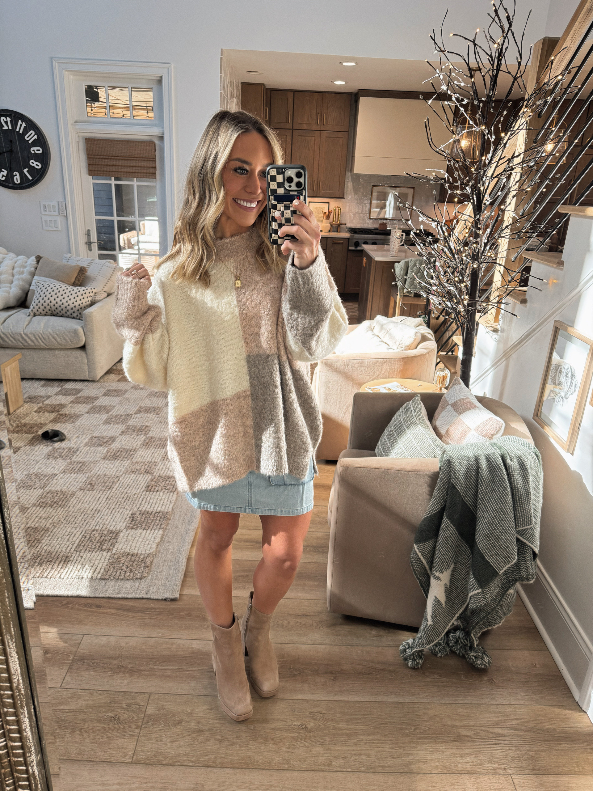 Tis the season for doorbusters…🎅🏻😙👏🏼✨ Pink Lily just launched a TON of awesome early ones today! Prices are as is but they bumped my normal code up to 25% off this weekend! Code HOLLEY25 will work sitewide on regular priced items if you’ve been eying anything! 😍

This skirt (in a S) is $28.50 w/ my code & this colorblock sweater (in a L) is $25! Awesome gift ideas all over their site as well if you’re shopping for staples🎄

Pink Lily / gift guide / for her / sale / cute outfit / winter style / ootd / two piece sets / cozy / neutrals / comfy / Holley Gabrielle 

#LTKSaleAlert #LTKSeasonal #LTKFindsUnder50