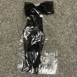 NWT WeWoreWhat Black Hair Bow Clip | Poshmark