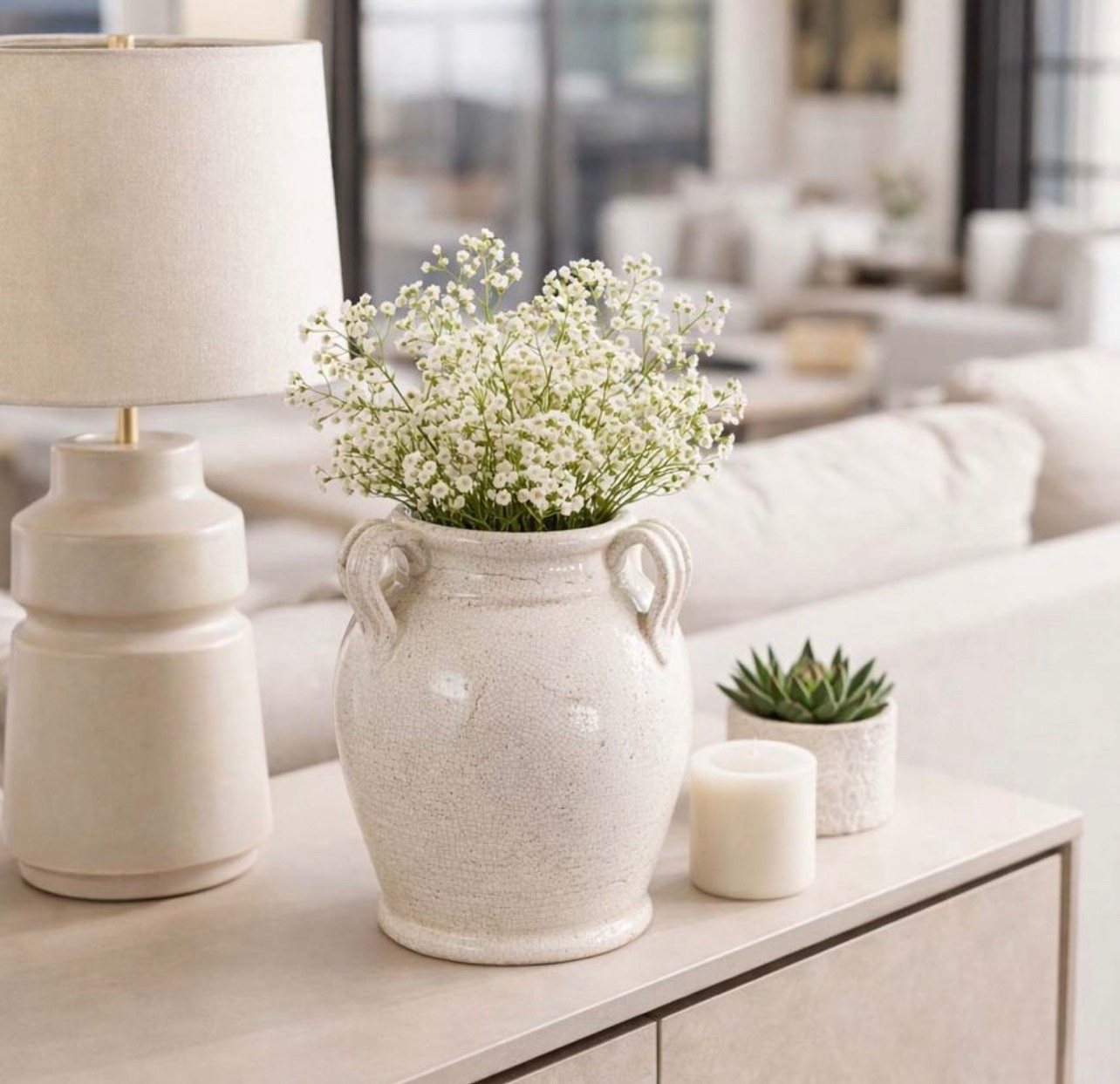 Decorative Terra Cotta Vase with Handles for Home Decor, Home Accent for Coffee Table, Entryway Table

#LTKHome #LTKmomlife #LTKSaleAlert