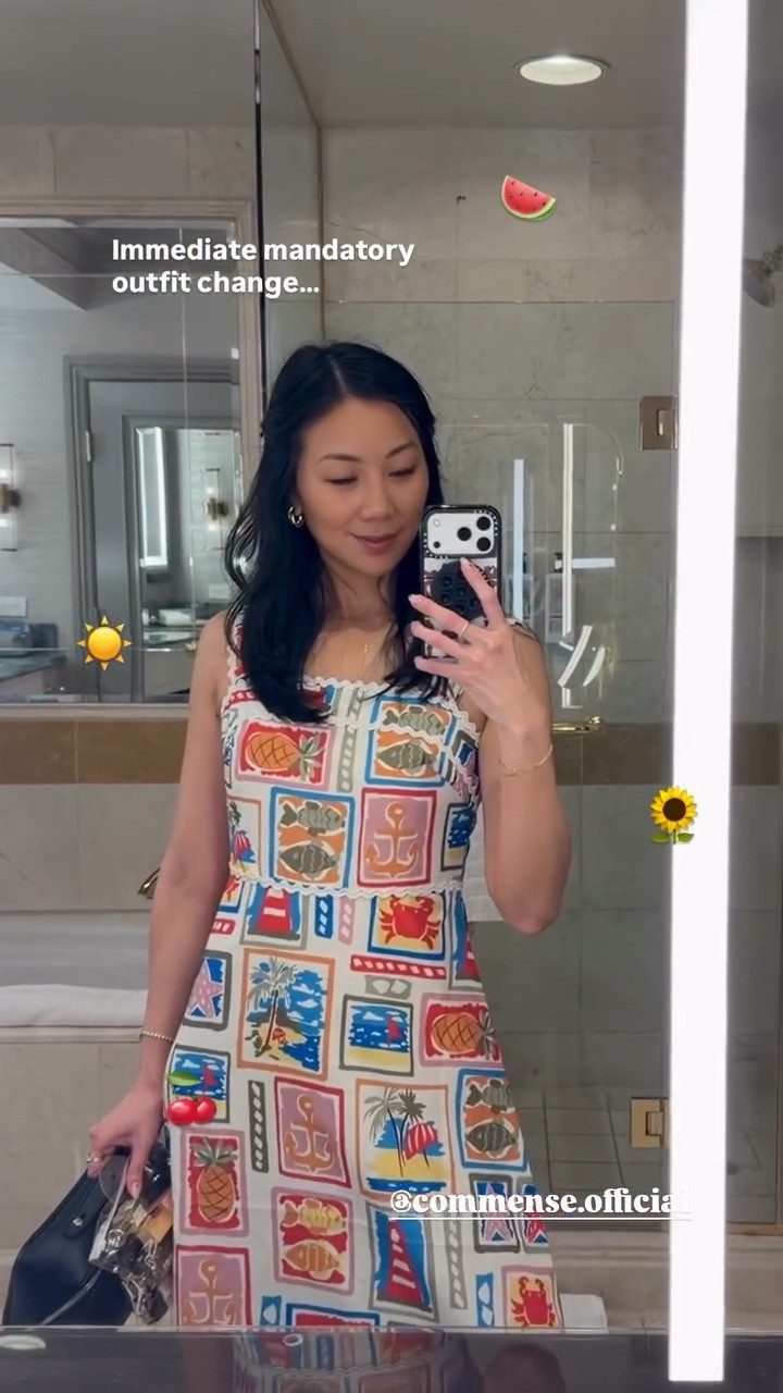 Vacation dressing just hits different 🌴✨
Living in colourful printed maxi dresses right now — easy, breezy, and perfect for Vegas days that turn into nights. Also picked up a few other dresses on this trip that I already know I’ll be wearing all summer.
Light fabrics, fun prints, and outfits that don’t need much thinking — exactly how vacation style should feel.
@Commense  ☀️ 🌻 🍉 🍒

#LTKootd #LTKSeasonal #LTKPetite