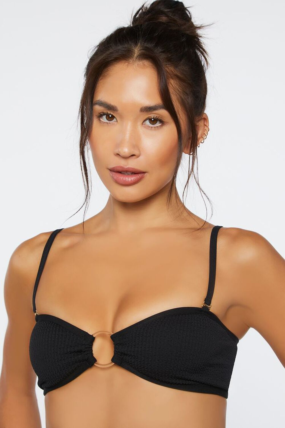Seamless O-Ring Bralette Bikini Top | Forever 21 (US)