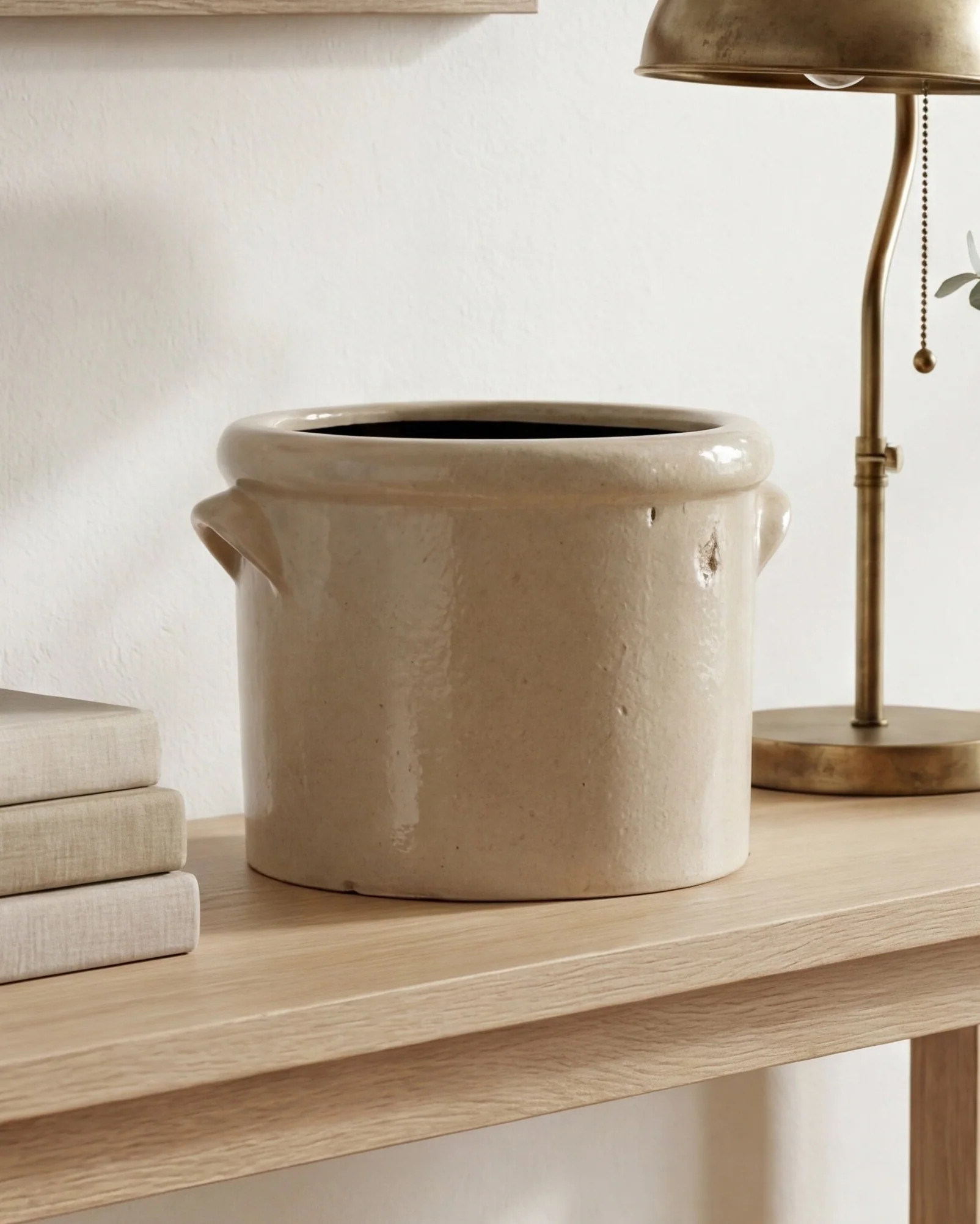 Handle Ceramic Crock | MJHome