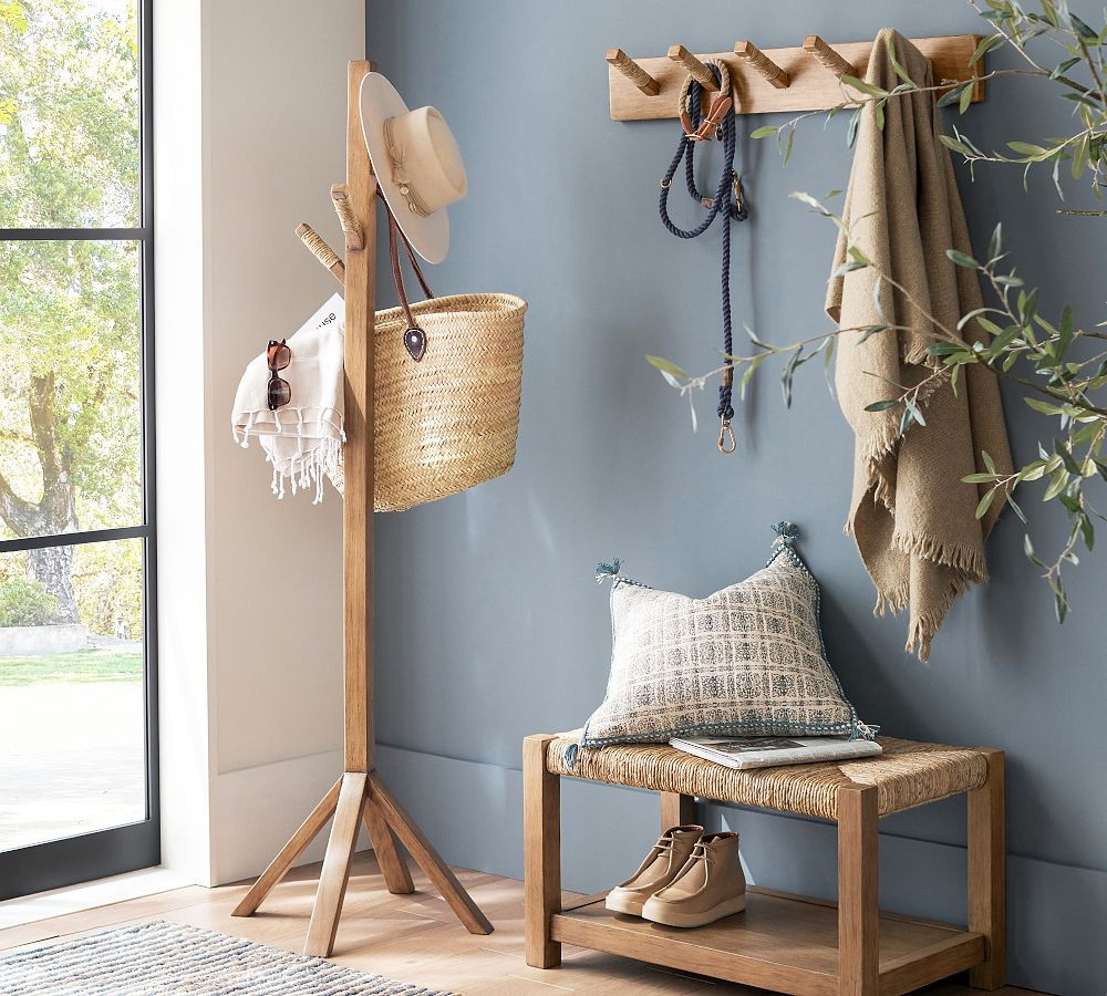 Malibu Entry Coat Rack | Pottery Barn (US)