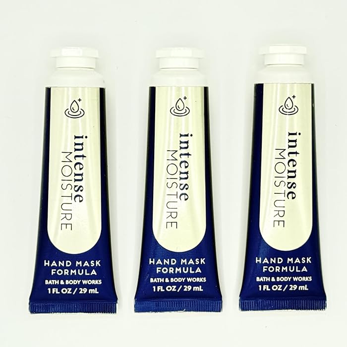Intense Moisture Bath & Body 3-Piece Hand Cream Set | Bundle of Three 1-fl oz Hand Mask Formula | Amazon (US)