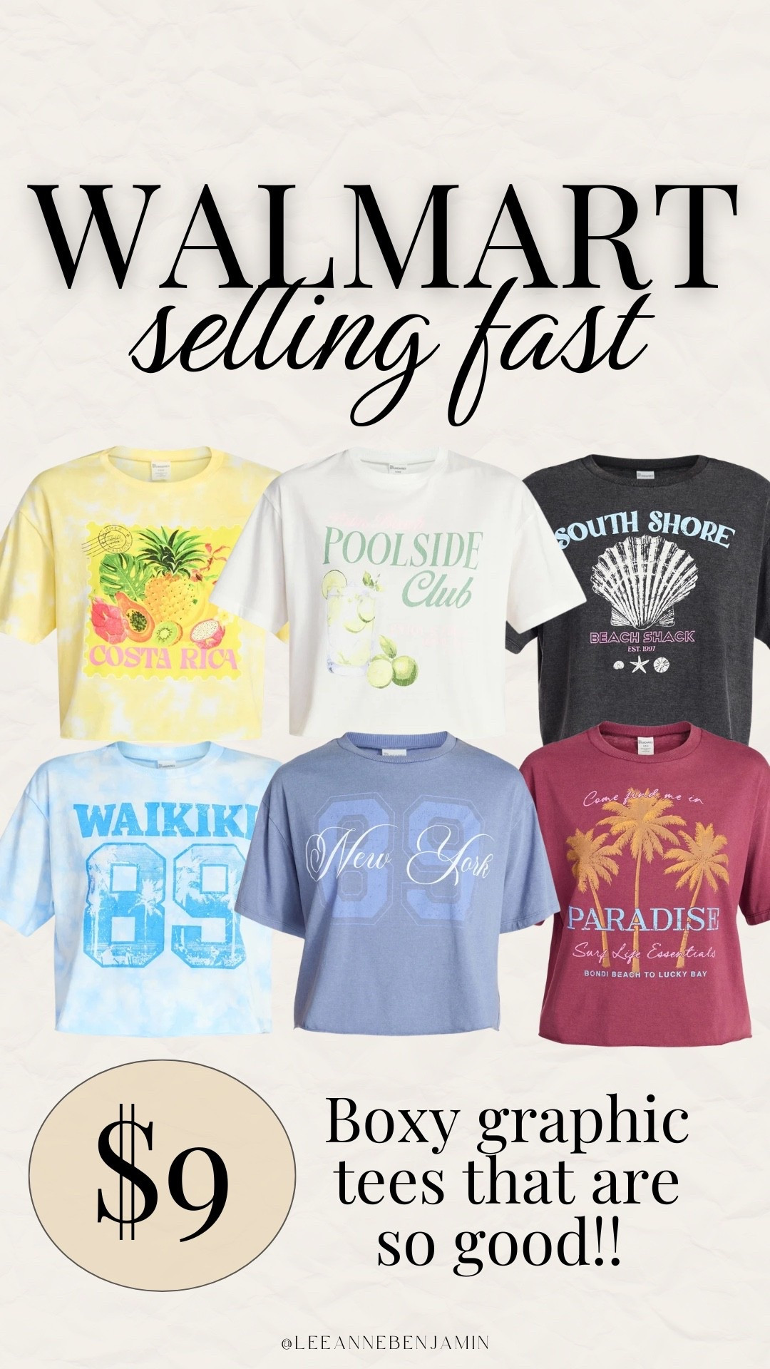 $9 boxy graphic tee from Walmart!

#LTKSpringSale #LTKgrwm #LTKmomlife