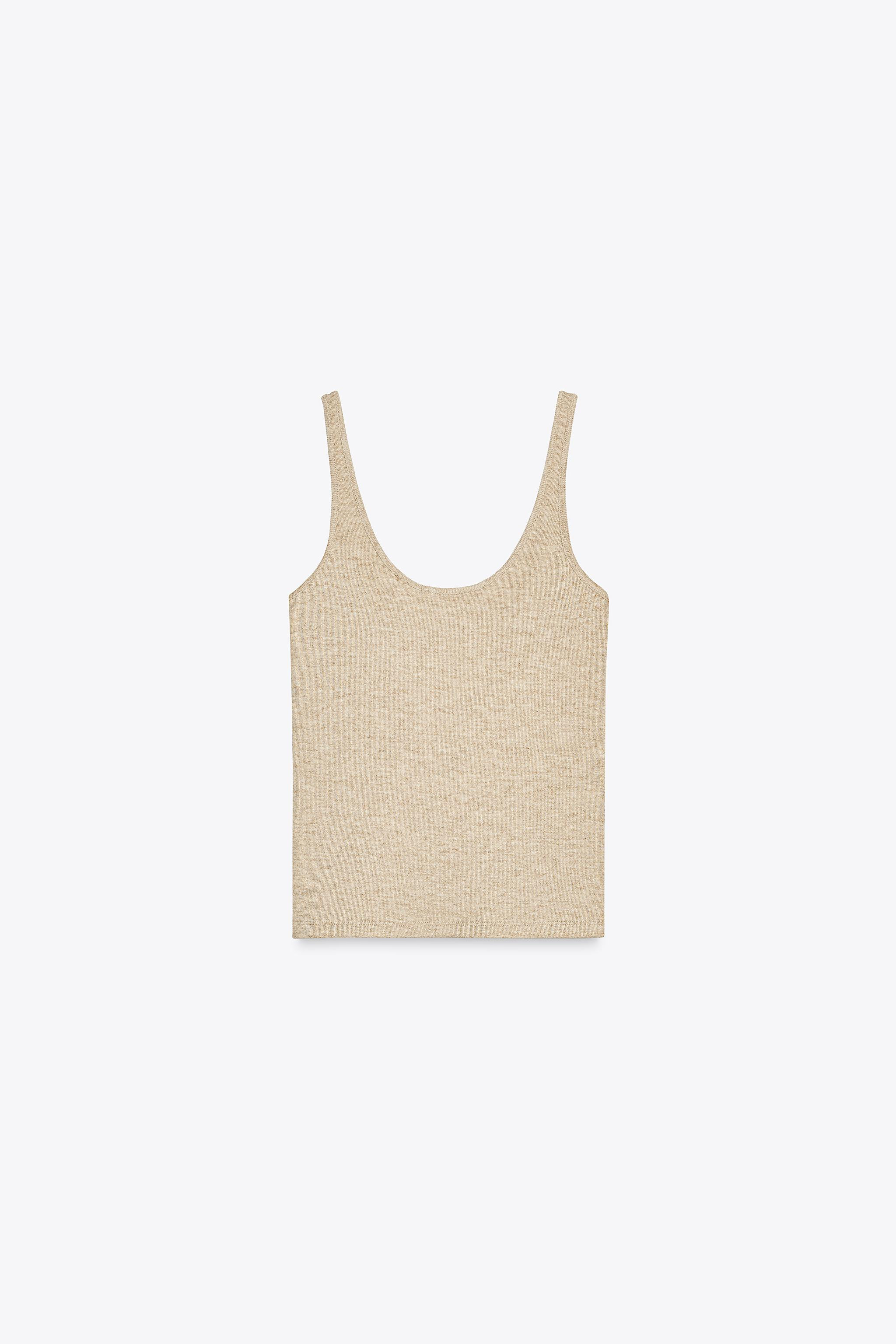 MINI RIBBED TOP | Zara UK