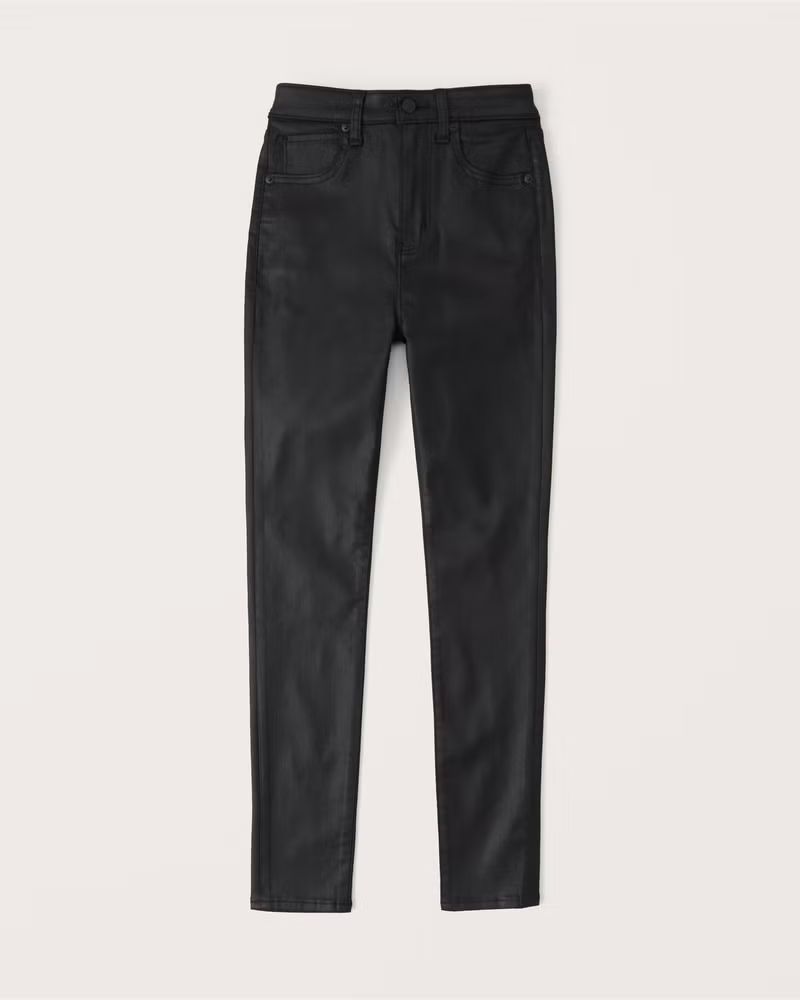 Women's High Rise Super Skinny Ankle Jeans | Women's Up to 25% Off Select Styles | Abercrombie.co... | Abercrombie & Fitch (US)
