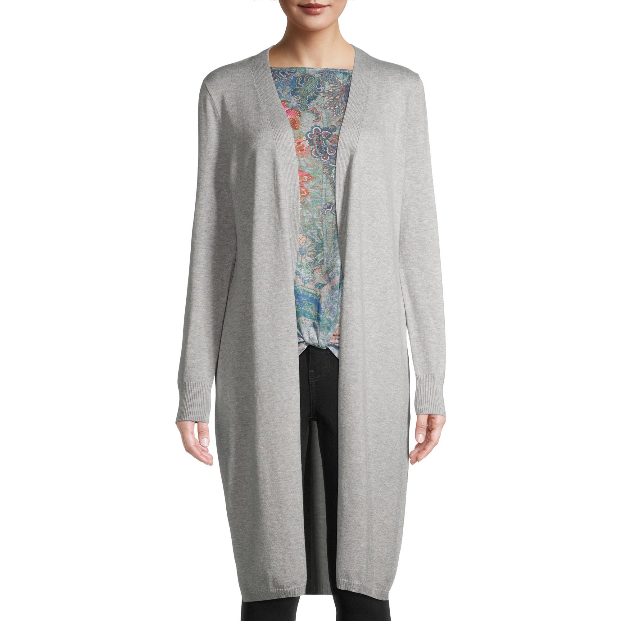 Time and Tru Women's Open Front Duster Cardigan | Walmart (US)