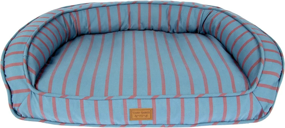 Harry Barker Striped Pillow and Lounger Dog BEDS, Striped Lounger Bed - Medium | Amazon (US)