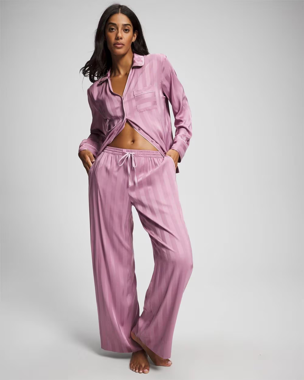Shadow Stripe Pajama Pant | Soma | SOMA