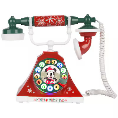 Disney 8.27-in Musical Animatronic Decoration Mouse Battery-operated Batteries Included Christmas... | Lowe's