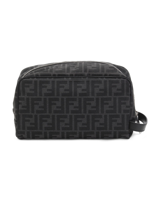 Made In Italy F F Fabric Toiletry Case | TJ Maxx