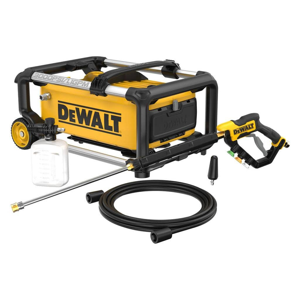 3000 PSI 1.1 GPM 15 Amp Cold Water Electric Pressure Washer with Internal Equipment Storage | The Home Depot