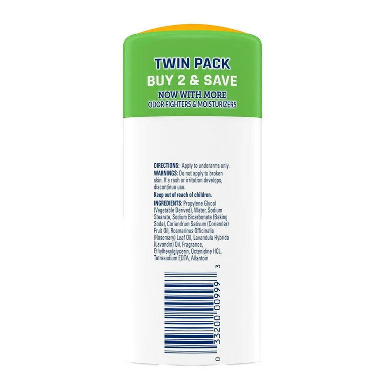 ARM  HAMMER Essentials Deodorant- Rosemary Lavender- Solid Oval- Twin Pack (Pack of 2/ 2.5oz)- Ma... | Walmart (US)