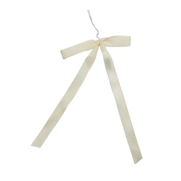 White Decorative Christmas Bows, 10 Count, by My Texas House | Walmart (US)