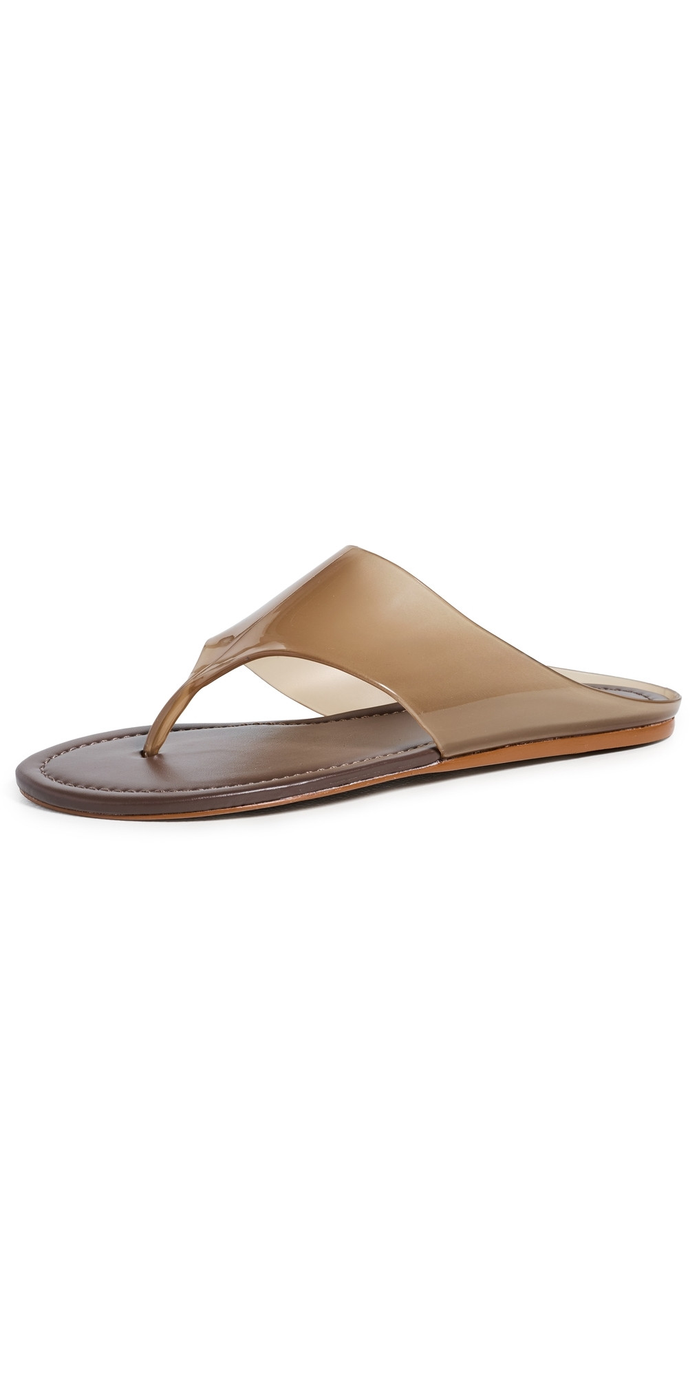 FARM Rio Jelly Flat Sandals Walnut 8.5 | Shopbop
