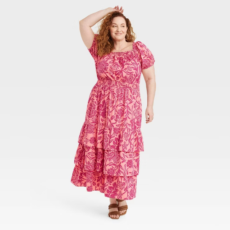 Women's Short Sleeve A-Line Dress - Knox Rose™ | Target