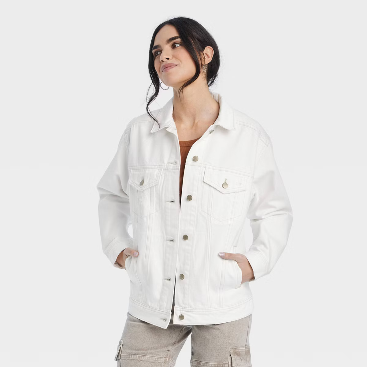 Women's 90's Baggy Trucker Jacket - Universal Thread™ | Target