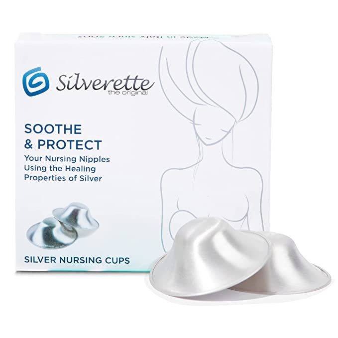 SILVERETTE The Original Silver Nursing Cups - Soothe and Protect Your Nursing Nipples -Made in It... | Amazon (US)
