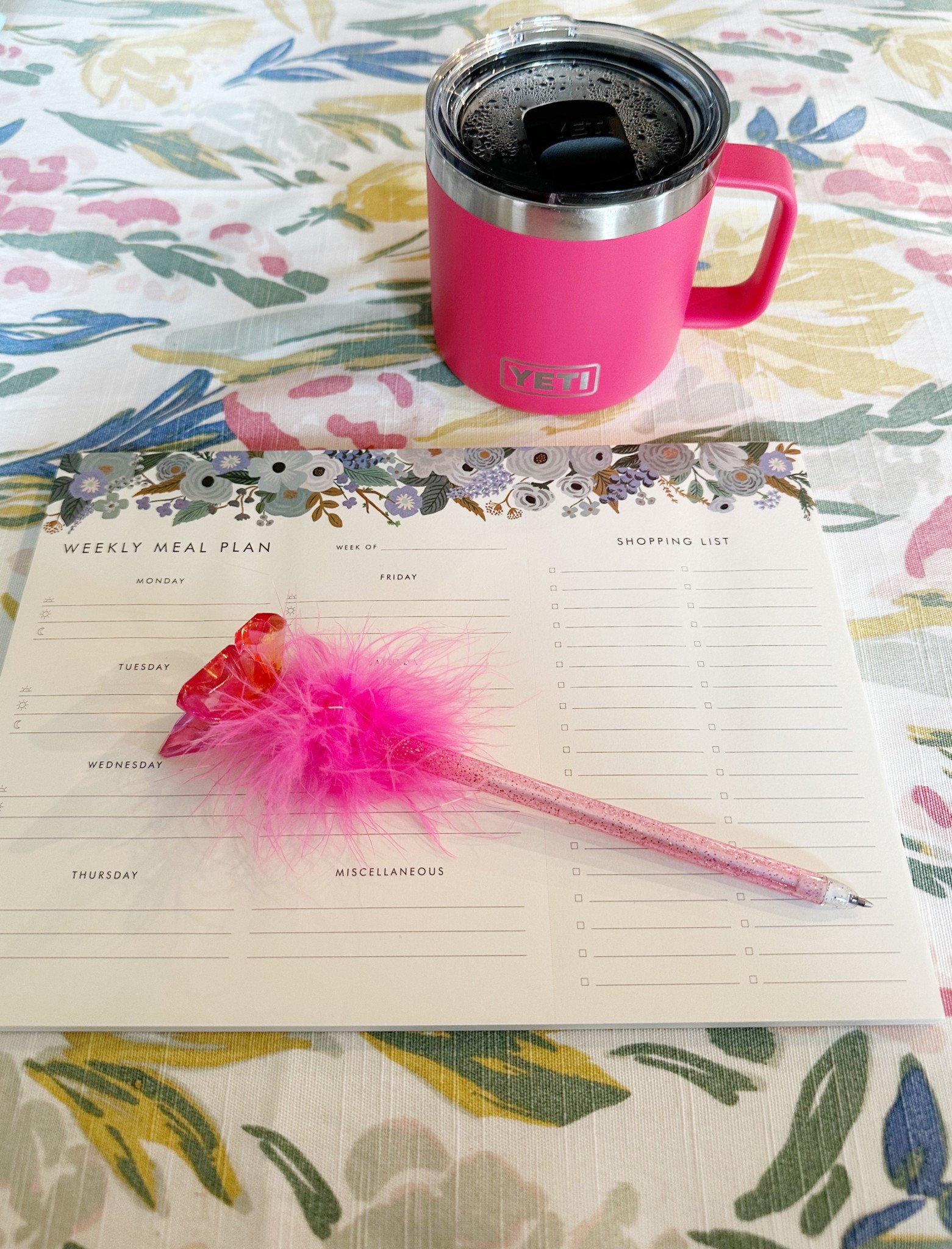 Rise and shine! ☀️☕️ It’s a beautiful morning for some meal planning! 😃 I never finish this in one sitting, which is why I usually start jotting things down and adding to the grocery list on Thursday or Friday, so that I’m ready for the weekly grocery shop on Monday. Do you plan your meals every week, or do you thrive in total chaos?? 😆

#LTKHome #LTKSaleAlert #LTKFindsUnder50