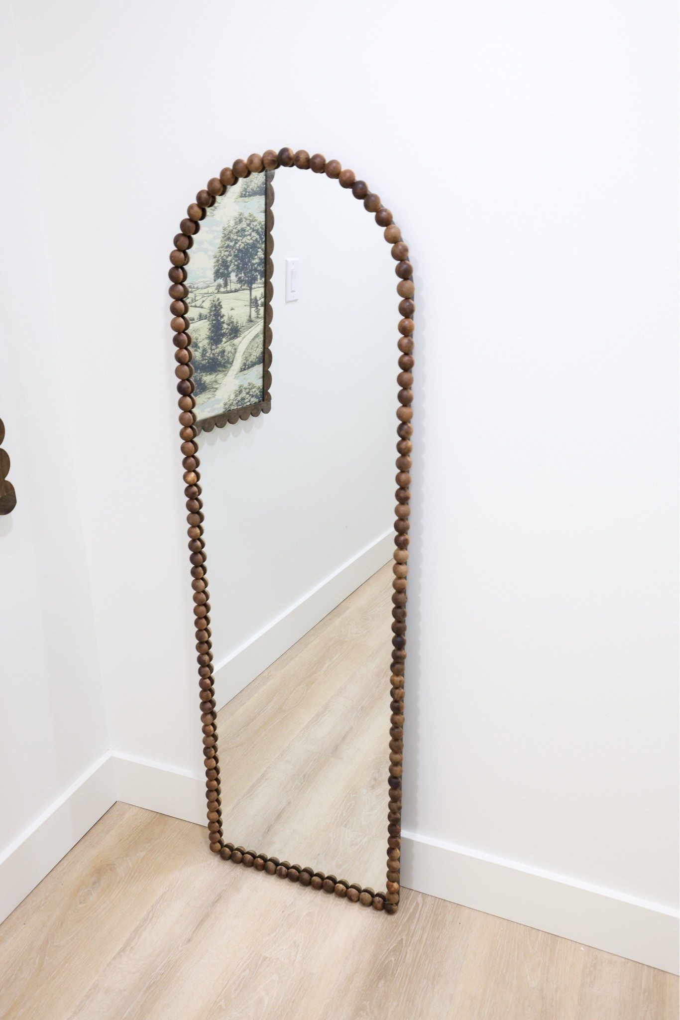 DIY beaded mirror 🤍
