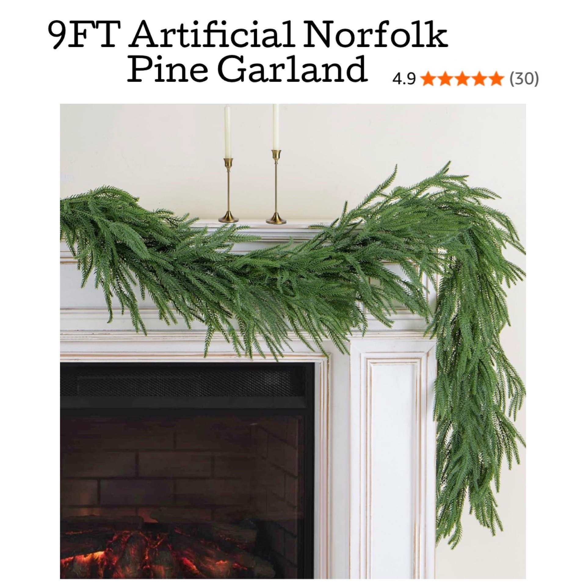 Garland

#LTKHome #LTKSeasonal #LTKHoliday