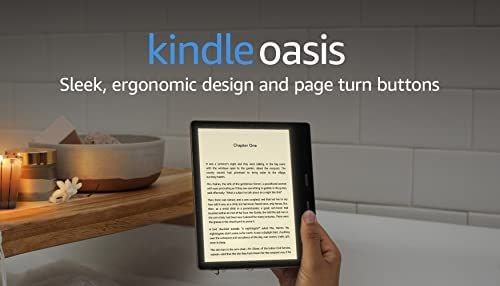 Kindle Oasis – With 7” display and page turn buttons | Amazon (US)