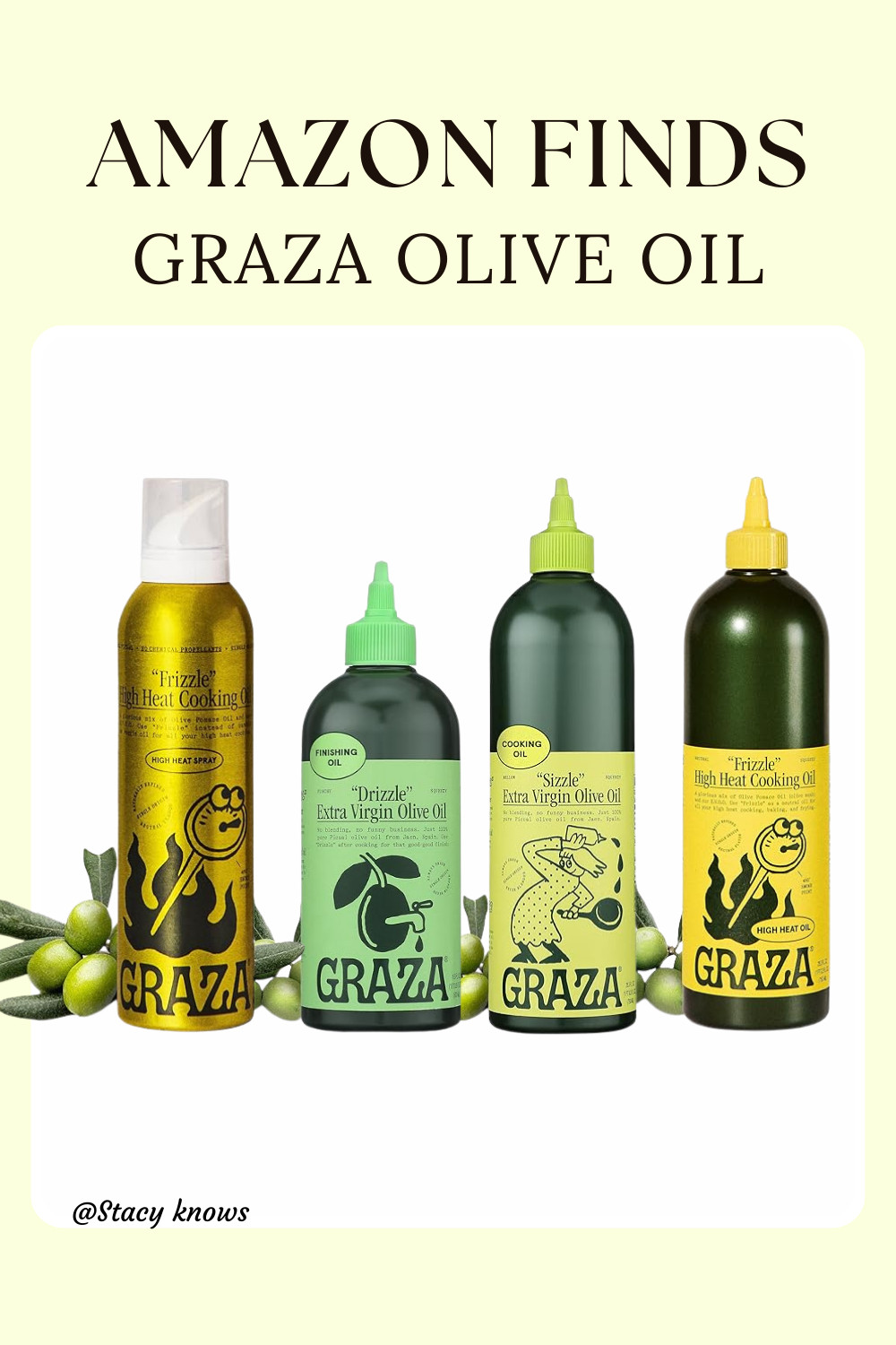 Finally, an olive oil that’s actually "squeeze-able!" I am officially a Graza convert. Whether it's "Sizzle" for the stove or "Drizzle" for that perfect finishing touch, this Extra Virgin Olive Oil is a total kitchen game-changer. Plus, the bottles look so cute on the counter! Shop my pantry must-haves on my LTK. 
#LTKhome #Graza #OliveOil #KitchenEssentials #PantryGoals #FoodieFinds #HealthyLiving #CookingAtHome #KitchenDecor #ChefMode #GourmetFood 

 #LTKstorytime #LTKHome