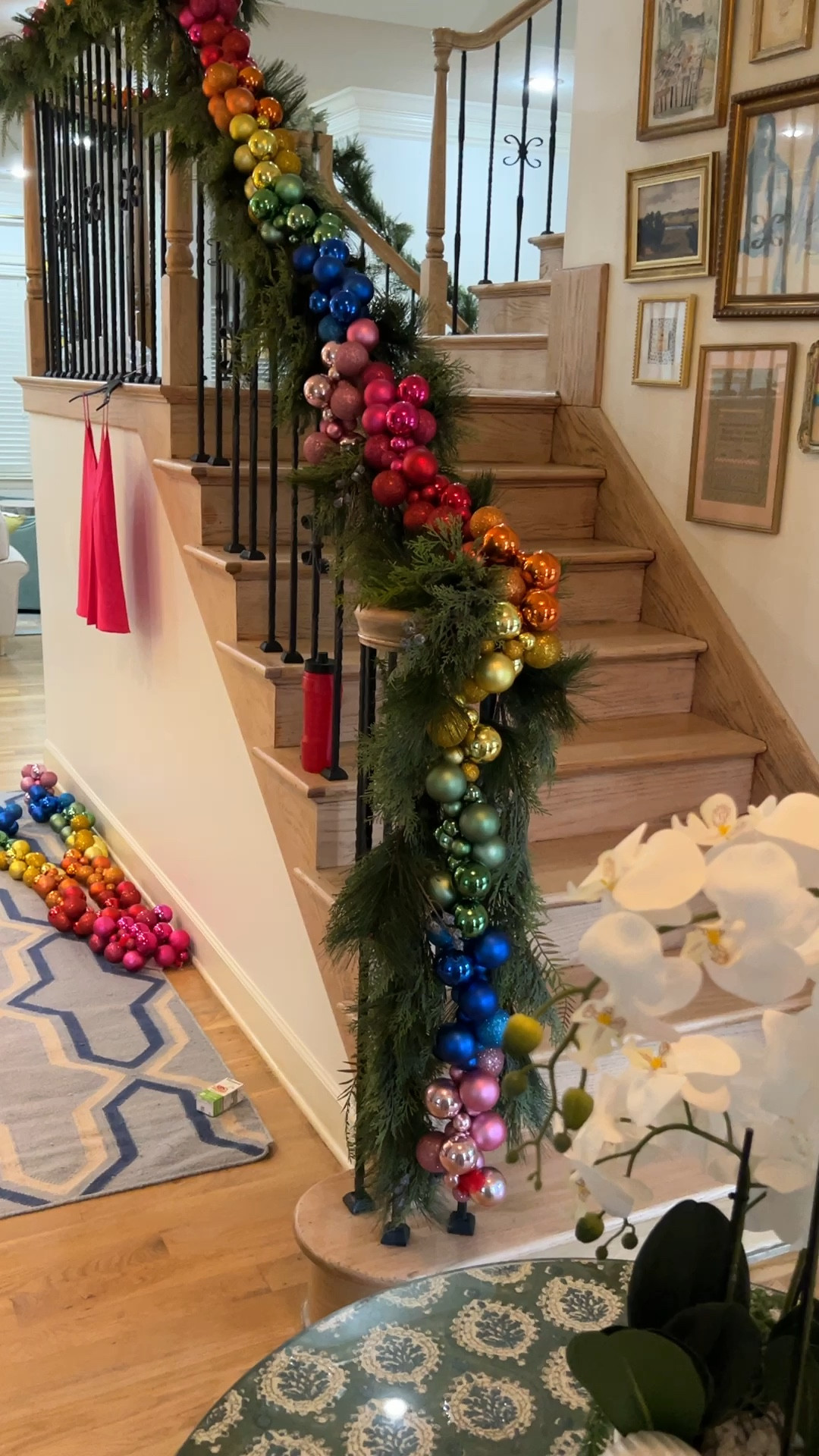 Colorful Christmas coming right up! I love this cheerful ornament garland! 

#LTKFindsUnder50 #LTKSeasonal #LTKHoliday