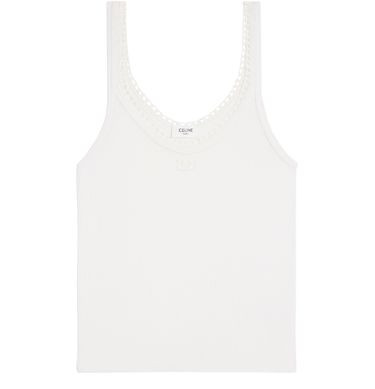 Triomphe in silk jersey tank top | 24S (APAC/EU)