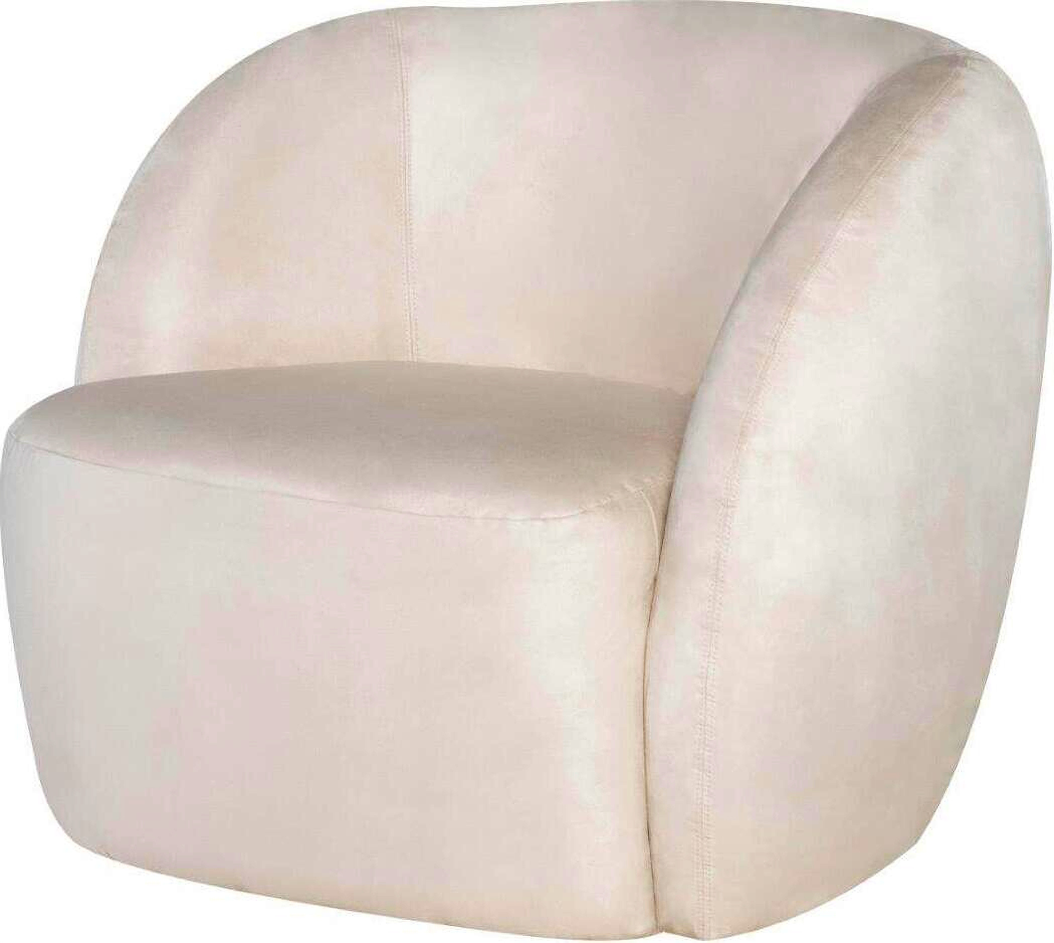 Selma Champagne Fabric Chair | 1stopbedrooms