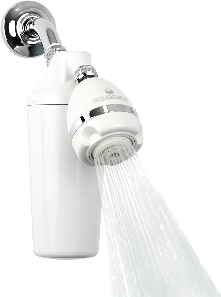 Aquasana Shower Water Filter System Max Flow Rate w/ Adjustable Shower Head - Filters Over 90% Of... | Amazon (US)