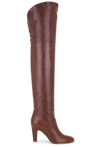 Chloe Eve Boot in Chocolate | FWRD 