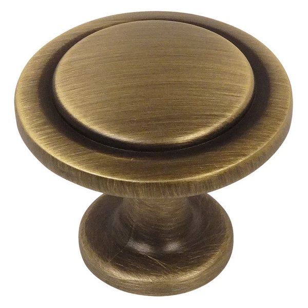 Cosmas 5560BAB Brushed Antique Brass Cabinet Knob | Houzz 