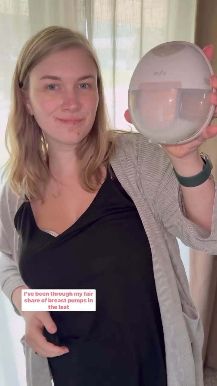 Who knew a pump could come with built-in heat therapy? 🔥 The Eufy E20 (and the S1/Pro) makes pumping more comfortable - and that’s why I love it. 🍼✨ 



If you’re looking for a more affordable version of the S1/Pro, look no further. I have them both, and they are almost the exact same. The S1/Pro might be a little more customizable in a few settings, but the suction and results are no different for me!

#EufyE20 #wearablepump #pumpingmom #breastfeedingjourney #momlife

#LTKFamily #LTKBump #LTKBaby