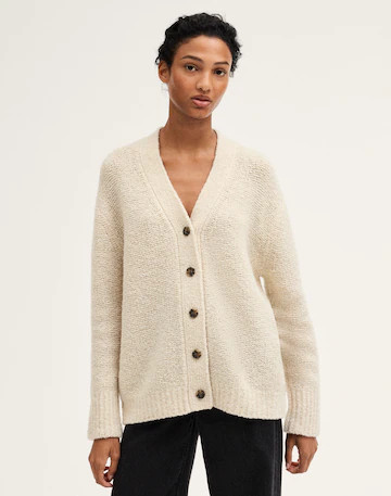 Oversize Boucl&eacute; Cardigan | Madewell