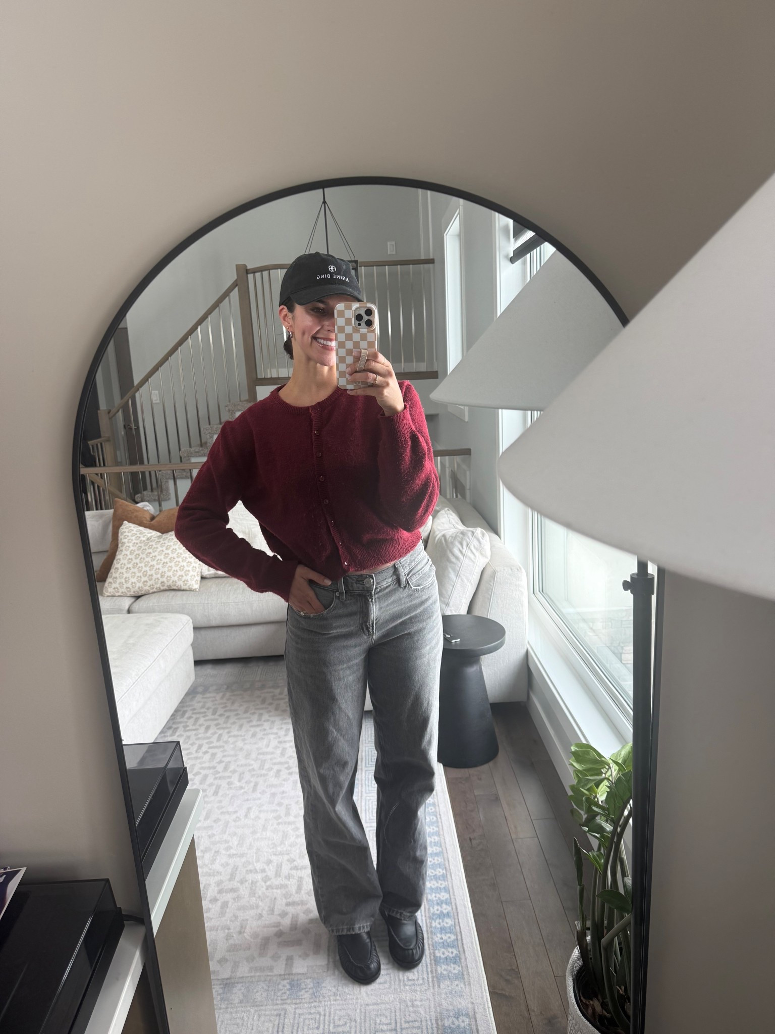 Jeans tts!!  Cardigan I sized up one :) 