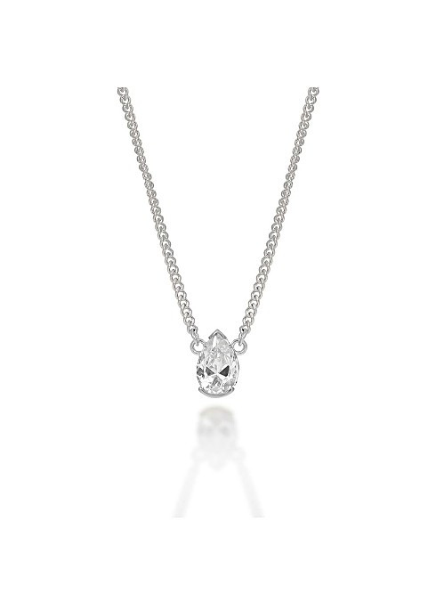 Evelyn sterling silver necklace | Harvey Nichols 