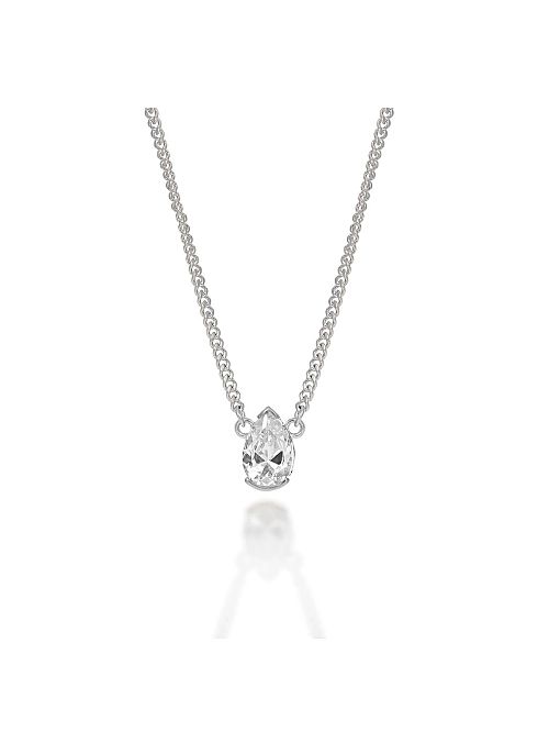 Evelyn sterling silver necklace | Harvey Nichols 