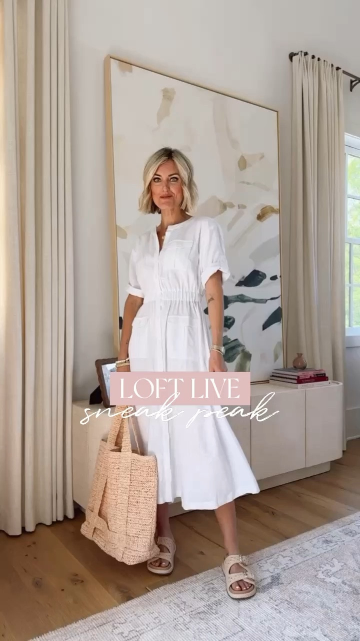 Love these Loft finds! Wearing XS/0 in these pieces! 

Loverly Grey, Loft finds, summer outfit ideas, summer sets

#LTKStyleTip #LTKSeasonal